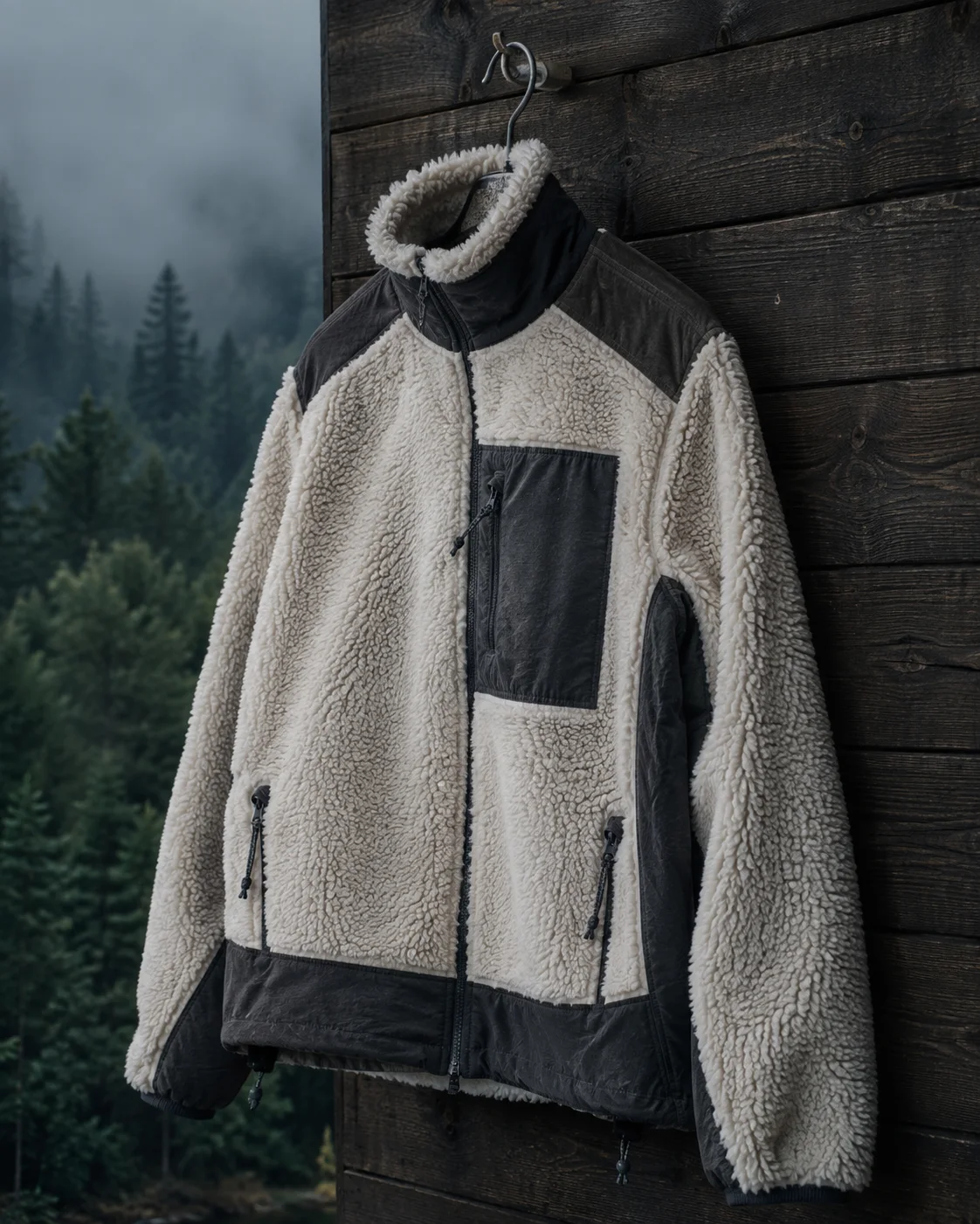 Shirakawa Boa เสื้อฟลีซขนหนา